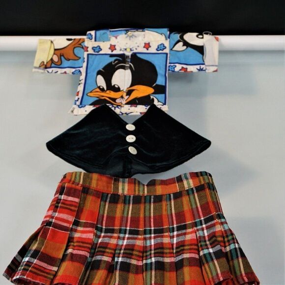 Vintage Doll Bear Clothing Lot Hand Made Estate Find - Picture 2 of 10